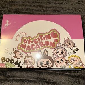 Exciting Macaron Labubu Mini Keychains (24 piece)